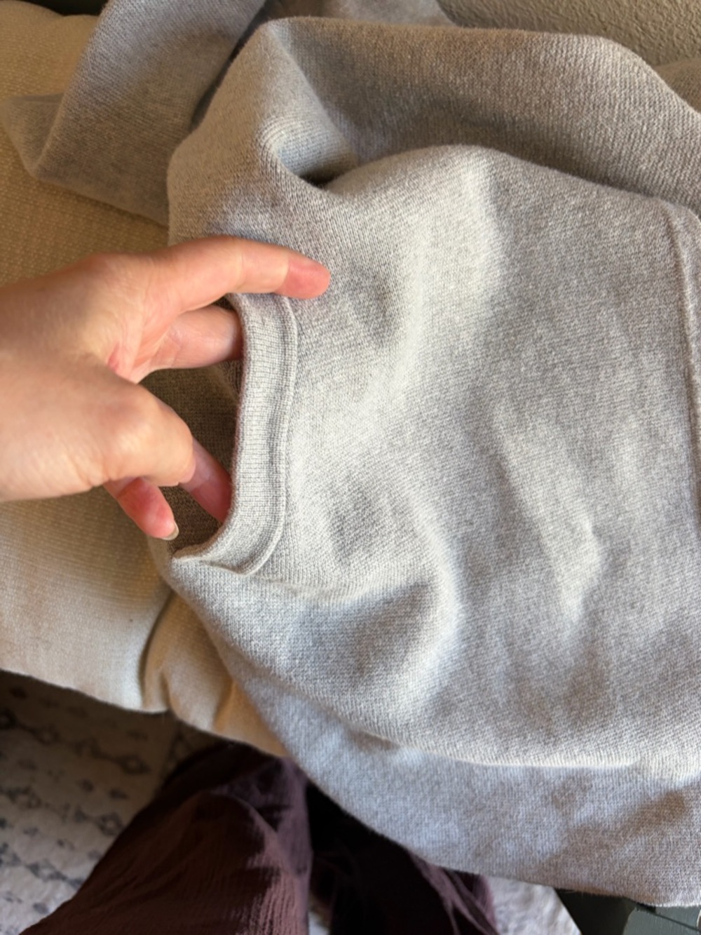 J. Crew Vanessa Sweater-Jacket in Heather Grey - Picture 9 of 11